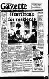 Harefield Gazette Wednesday 07 April 1993 Page 1