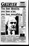 Harefield Gazette Wednesday 02 June 1993 Page 1