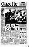 Harefield Gazette Wednesday 29 December 1993 Page 1
