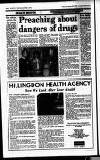 Harefield Gazette Wednesday 02 November 1994 Page 14