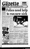 Harefield Gazette Wednesday 09 August 1995 Page 1