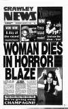 Crawley News Wednesday 27 January 1993 Page 1