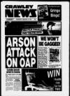 Crawley News Wednesday 16 February 1994 Page 1