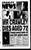 Crawley News Wednesday 04 September 1996 Page 1