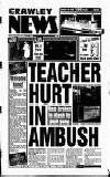 Crawley News Wednesday 27 November 1996 Page 1