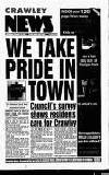 Crawley News Wednesday 25 February 1998 Page 1