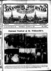 Oxford Journal Wednesday 25 October 1911 Page 1