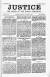 Justice Saturday 04 October 1884 Page 1