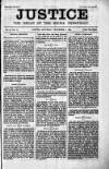 Justice Saturday 06 December 1884 Page 1