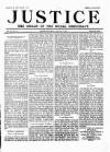 Justice Saturday 07 January 1893 Page 1