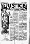 Justice Saturday 25 November 1893 Page 1