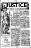 Justice Saturday 13 March 1897 Page 1