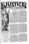 Justice Saturday 10 March 1900 Page 1