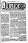 Justice Saturday 13 October 1900 Page 1