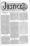 Justice Saturday 29 December 1900 Page 1