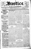 Justice Saturday 20 April 1912 Page 1