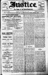 Justice Saturday 18 May 1912 Page 1