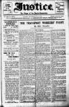 Justice Saturday 15 June 1912 Page 1