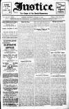 Justice Saturday 16 November 1912 Page 1