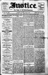 Justice Saturday 08 March 1913 Page 1