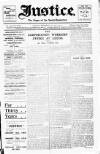 Justice Thursday 20 April 1916 Page 1