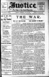 Justice Thursday 22 April 1915 Page 1