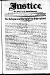 Justice Thursday 02 May 1918 Page 1