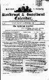 Bankrupt & Insolvent Calendar Monday 09 February 1846 Page 1