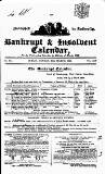 Bankrupt & Insolvent Calendar Monday 30 March 1846 Page 1