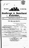 Bankrupt & Insolvent Calendar Monday 06 April 1846 Page 1