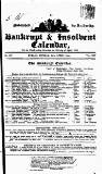 Bankrupt & Insolvent Calendar Monday 20 April 1846 Page 1