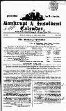 Bankrupt & Insolvent Calendar Monday 13 July 1846 Page 1