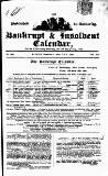 Bankrupt & Insolvent Calendar Monday 20 July 1846 Page 1