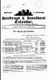 Bankrupt & Insolvent Calendar Monday 31 August 1846 Page 1