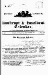 Bankrupt & Insolvent Calendar Monday 07 September 1846 Page 1