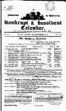 Bankrupt & Insolvent Calendar Monday 07 December 1846 Page 1