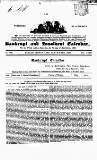 Bankrupt & Insolvent Calendar Monday 09 September 1850 Page 1
