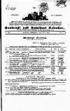 Bankrupt & Insolvent Calendar Monday 07 July 1851 Page 1