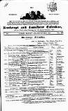 Bankrupt & Insolvent Calendar Monday 17 November 1851 Page 1