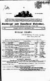 Bankrupt & Insolvent Calendar Monday 15 March 1852 Page 1