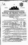 Bankrupt & Insolvent Calendar Monday 19 July 1852 Page 1