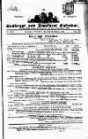 Bankrupt & Insolvent Calendar Monday 06 September 1852 Page 1
