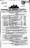 Bankrupt & Insolvent Calendar Monday 15 November 1852 Page 1