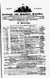 Bankrupt & Insolvent Calendar Monday 23 November 1857 Page 1