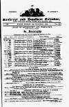 Bankrupt & Insolvent Calendar Monday 30 November 1857 Page 1