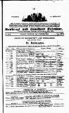 Bankrupt & Insolvent Calendar Monday 02 August 1858 Page 1