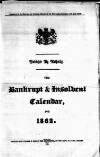 Bankrupt & Insolvent Calendar Monday 06 April 1863 Page 7
