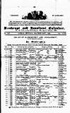 Bankrupt & Insolvent Calendar Monday 15 February 1864 Page 1