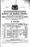 Bankrupt & Insolvent Calendar Monday 02 January 1865 Page 1
