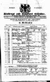 Bankrupt & Insolvent Calendar Monday 04 December 1865 Page 1